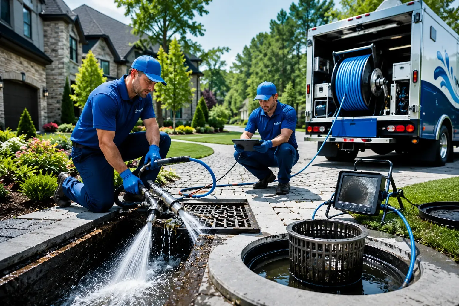 Local outdoor drain cleaning professionals in Weslaco, TX