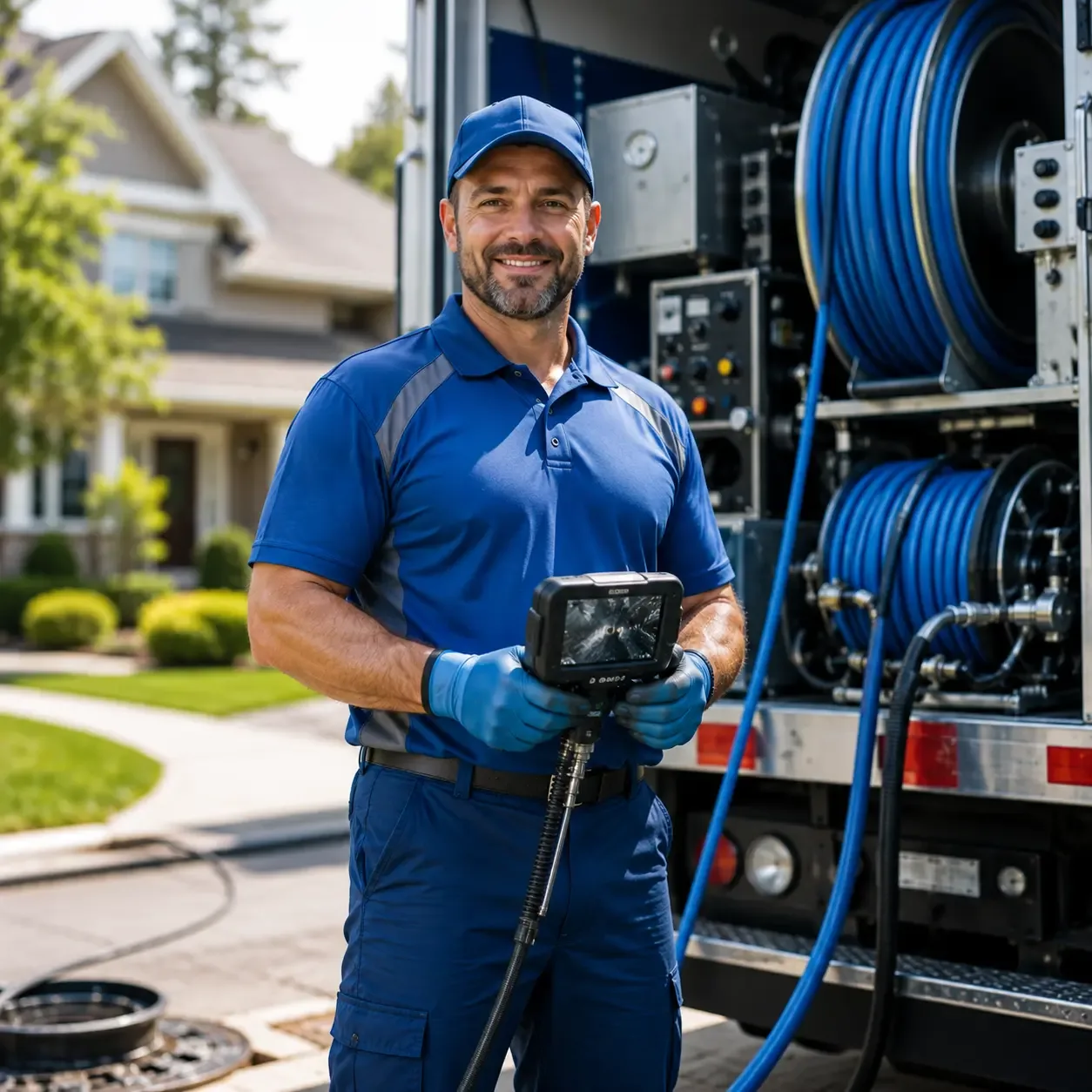 Local outdoor drain cleaning specialists in Weslaco, TX